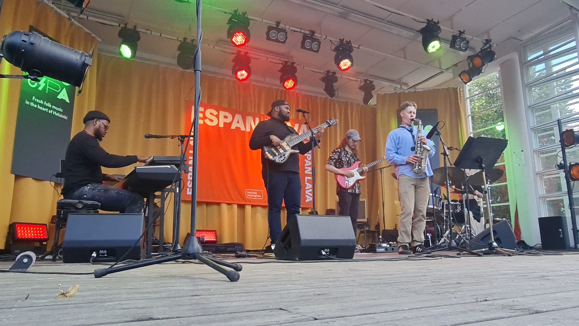 The Baraka Issabu Quintet at Etno-Espa, Helsinki, 12 August 2026